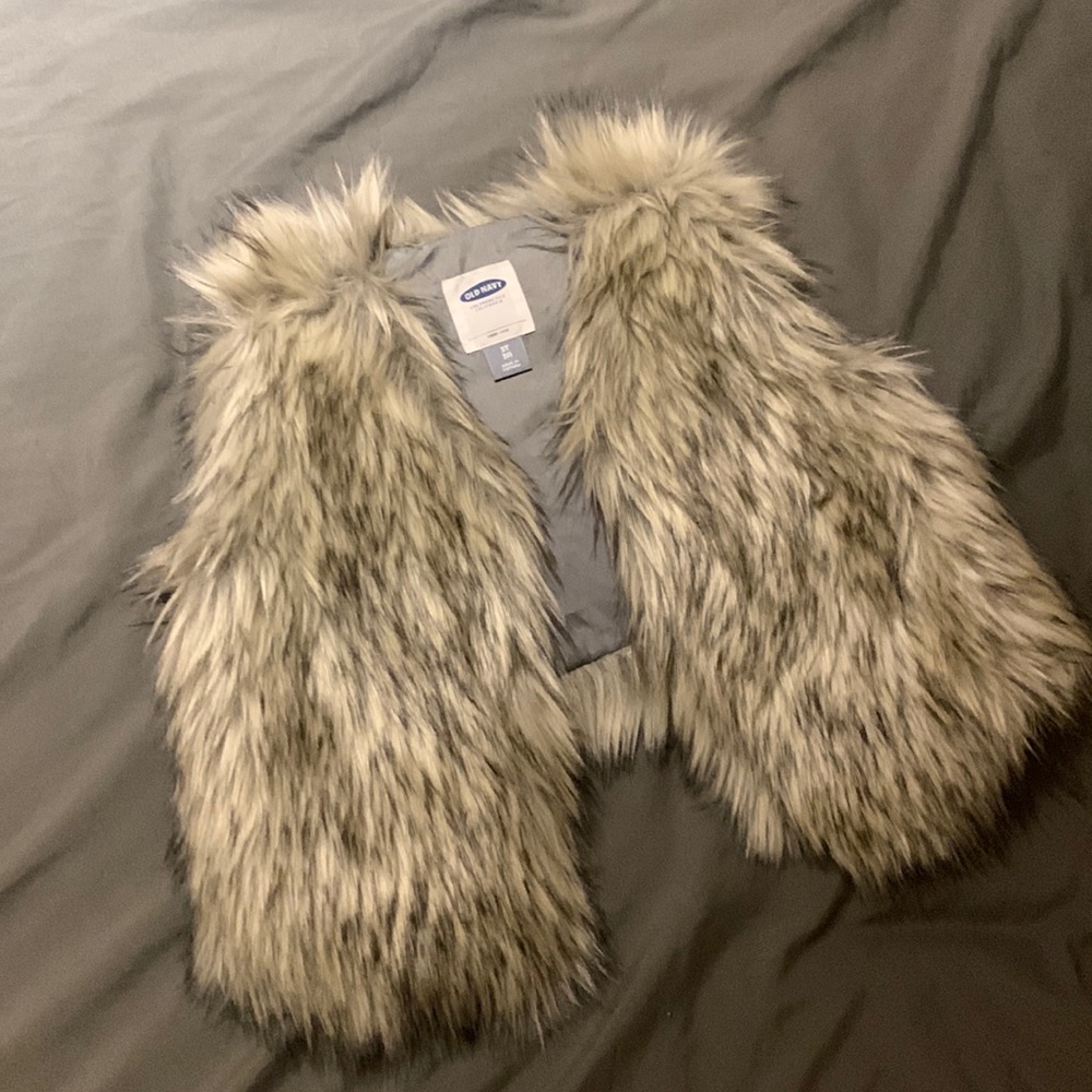 Old Navy Toddler Girl Vest…. Only wore once!